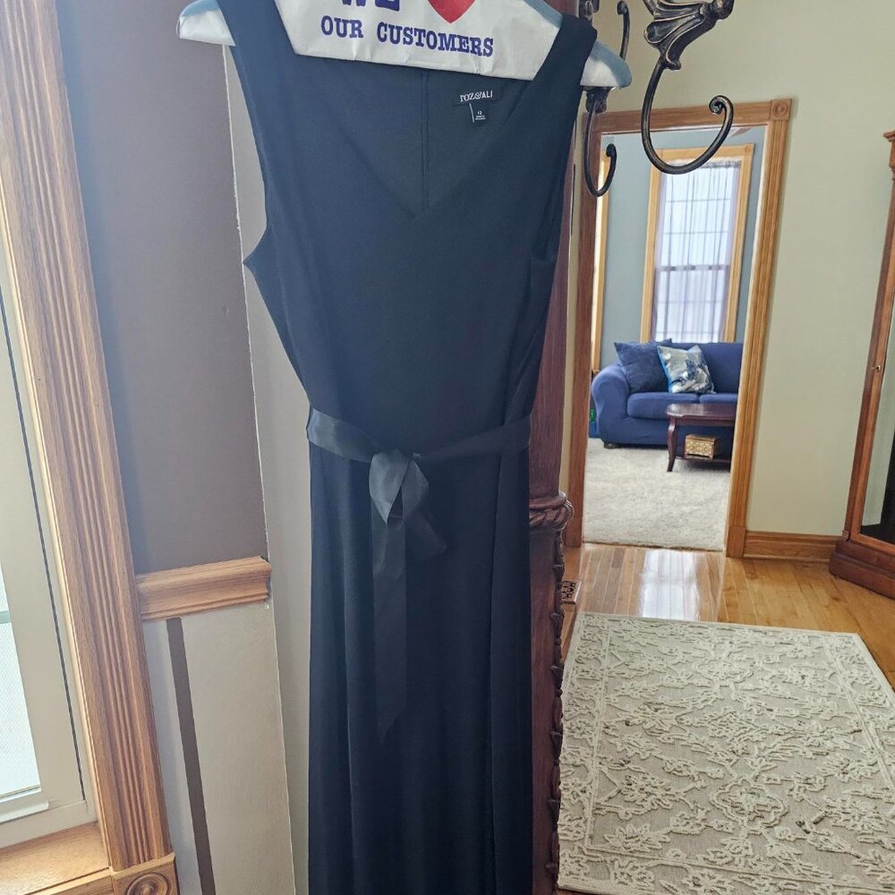 Roz & Ali Jumpsuit with sheer overlay